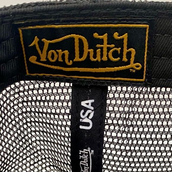 NWT New VON DUTCH CLASSIC TRUCKER 51 HAT OS Retro Y2K Classic Unisex Streetwear - Picture 4 of 8